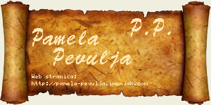 Pamela Pevulja vizit kartica